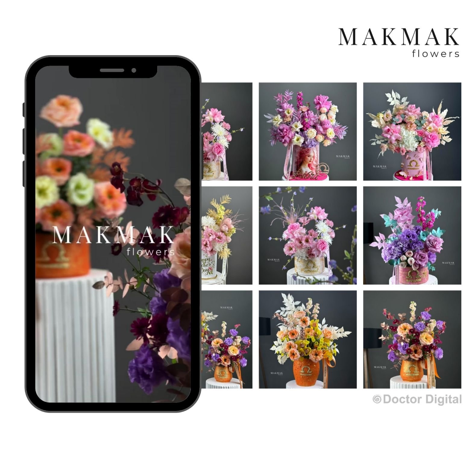 Gul dukani uchun SMM, SMM for Flowers Shop, Gül dukanı üçün SMM xidməti